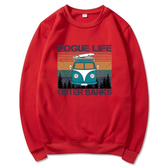 Pogue Life Pattern Vintage Carolina Retro Hoodies