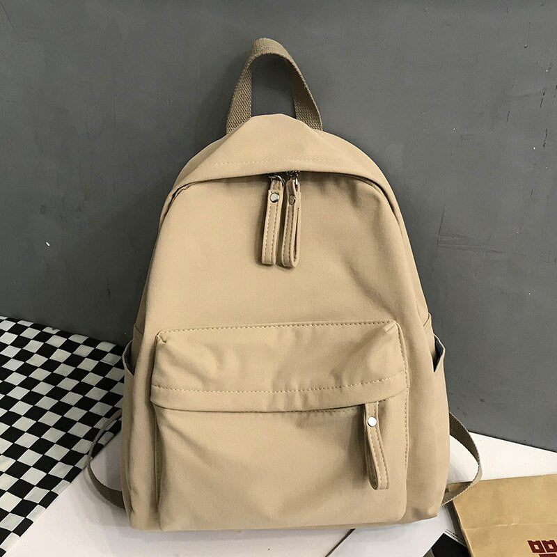 Simple Canvas Backpack