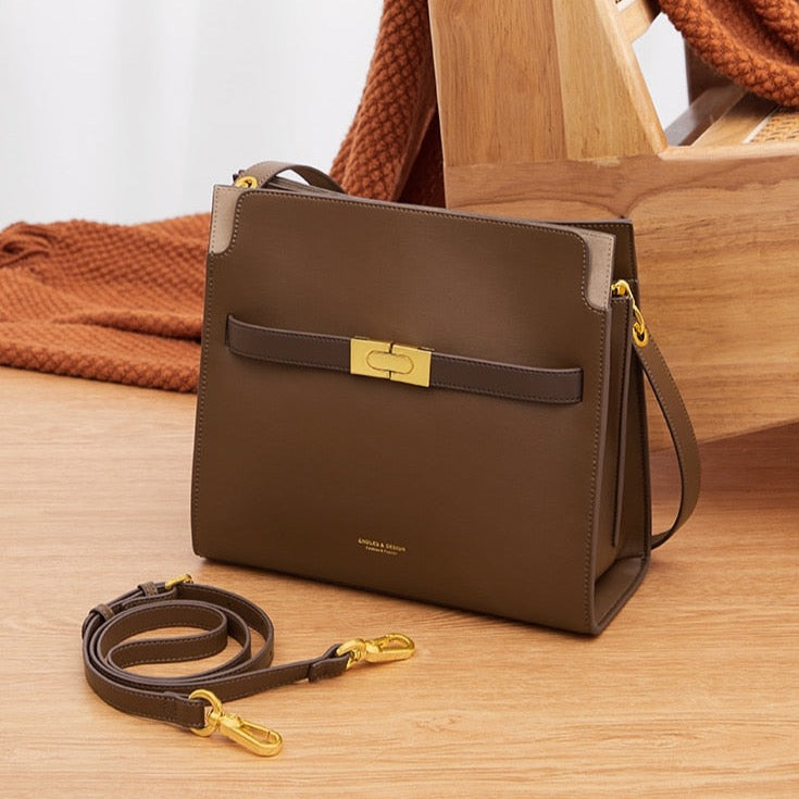 Brielle Vintage Envelope Shoulder Bag