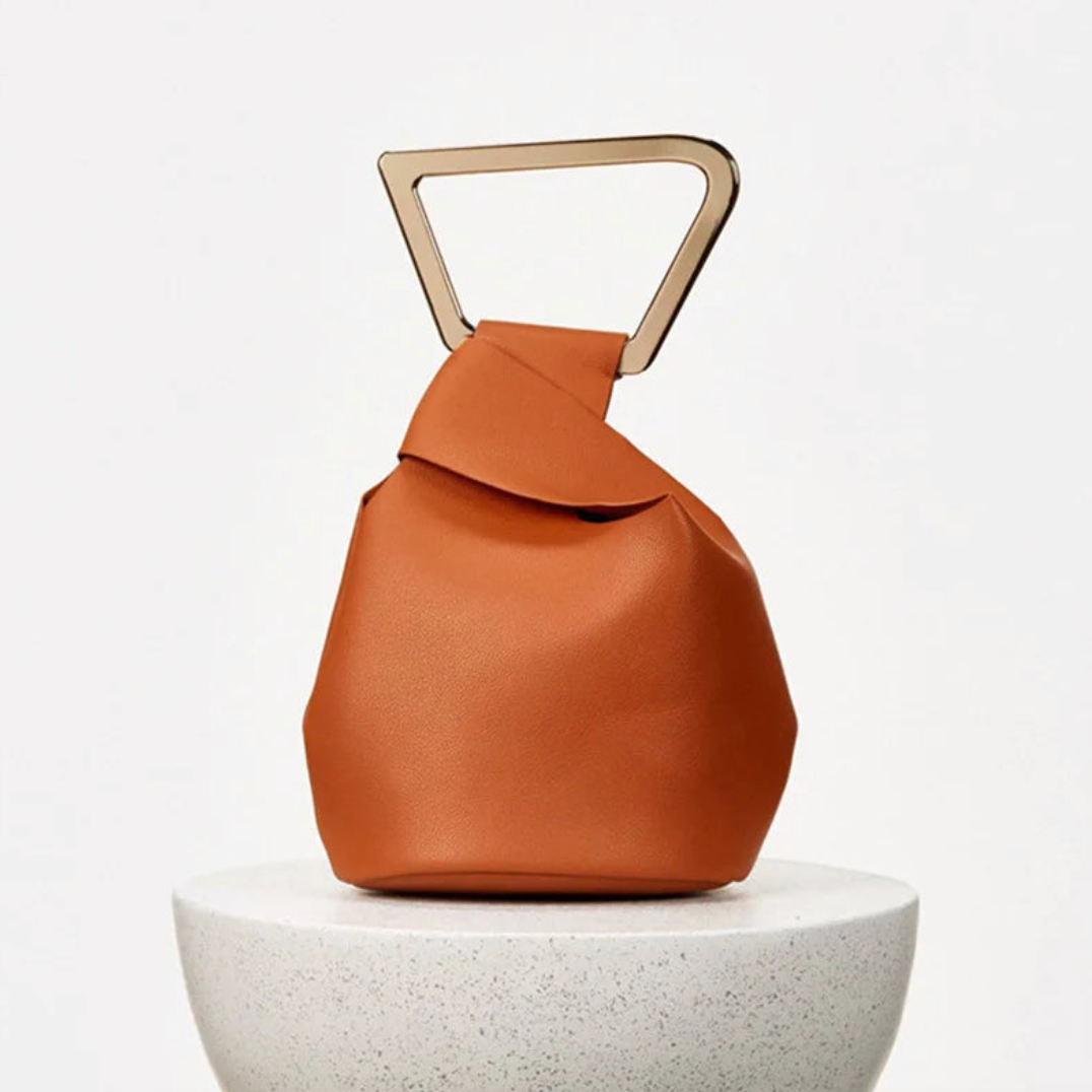 Enora Resin Handle Knot Bag